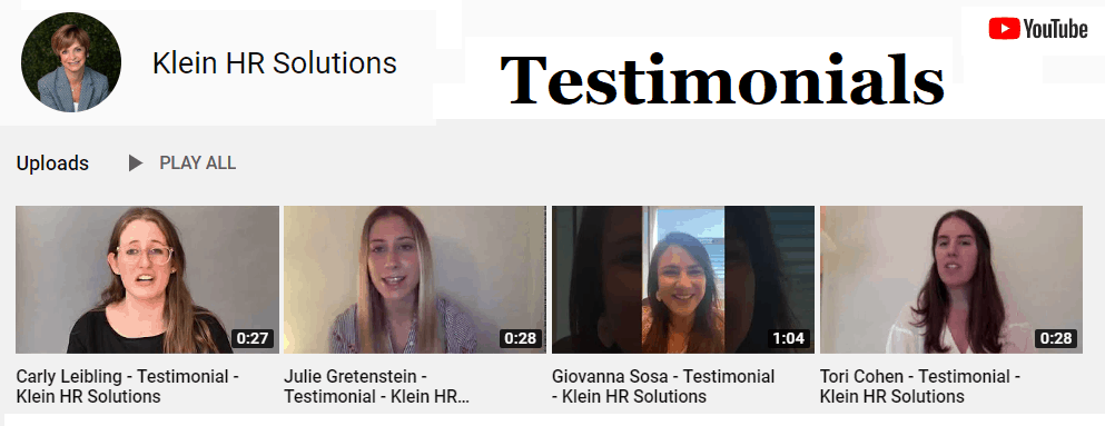 Four Testimonials