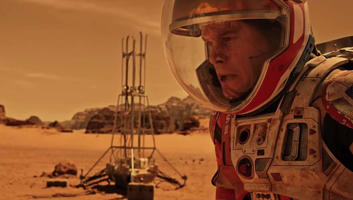 Matt Damon in the 2015 film "The Martian"